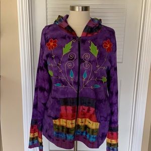 New Rising International front zip Sweatshirt